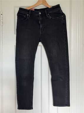 Acne Studios - black straight/slim jean